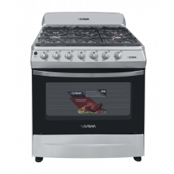 ESTUFA HORNO DAIWA DWGRS23CI30SS 30" GAS SS 6Q