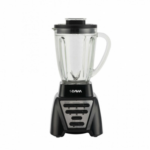 LICUADORA DAIWA DWBL10001BCK 3 VEL 1000W 2.2L VIDRIO NEGRO