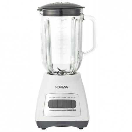 LICUADORA DAIWA DWBL350WHT 4 VEL 350W 1.5 L VIDRIO BLANCO