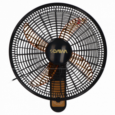 ABANICO DAIWA WF-W18 PARED 18" NINJA NEGRO ASPA NARANJA