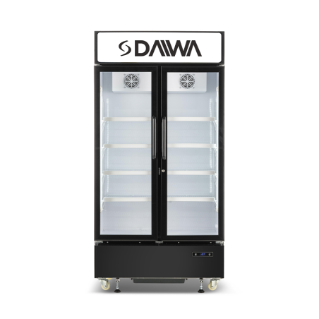 EXHIBIDOR FRIO DAIWA DWSCUR600BK 21' NEGRO