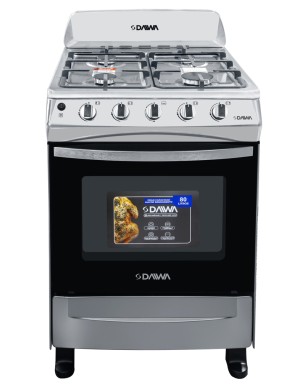 ESTUFA HORNO DAIWA DWGRS23CI24SS 24" GAS SS 4Q