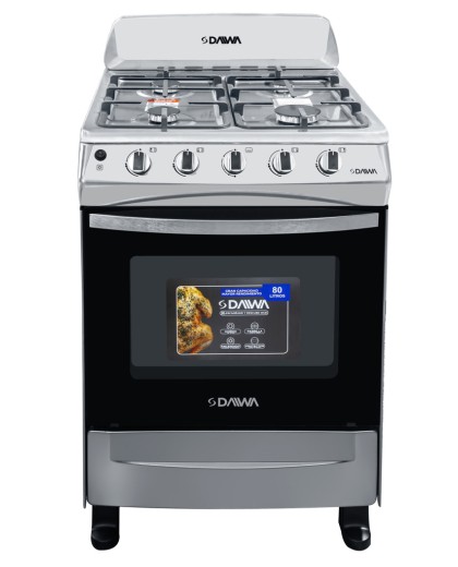 ESTUFA HORNO DAIWA DWGRS23CI24SS 24" GAS SS 4Q