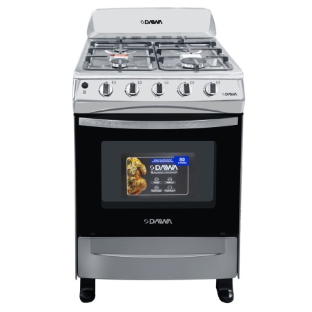 ESTUFA HORNO DAIWA DWGRS23CI24SS 24" GAS SS 4Q