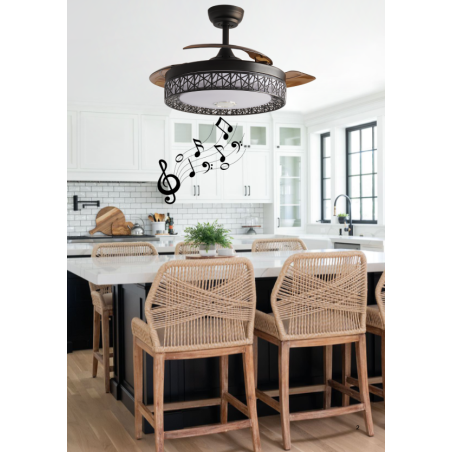 ABANICO DAIWA DWCFIB42A09BK TECHO 42"